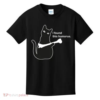 I Found This Humorous Cat Kids T-Shirt