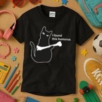 I Found This Humorous Cat Kids T-Shirt thumb 3