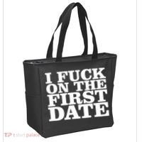 I Fuck On The First Date Tote Bag thumb 2