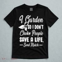 I Garden So I Don't Choke People T-Shirt thumb 5