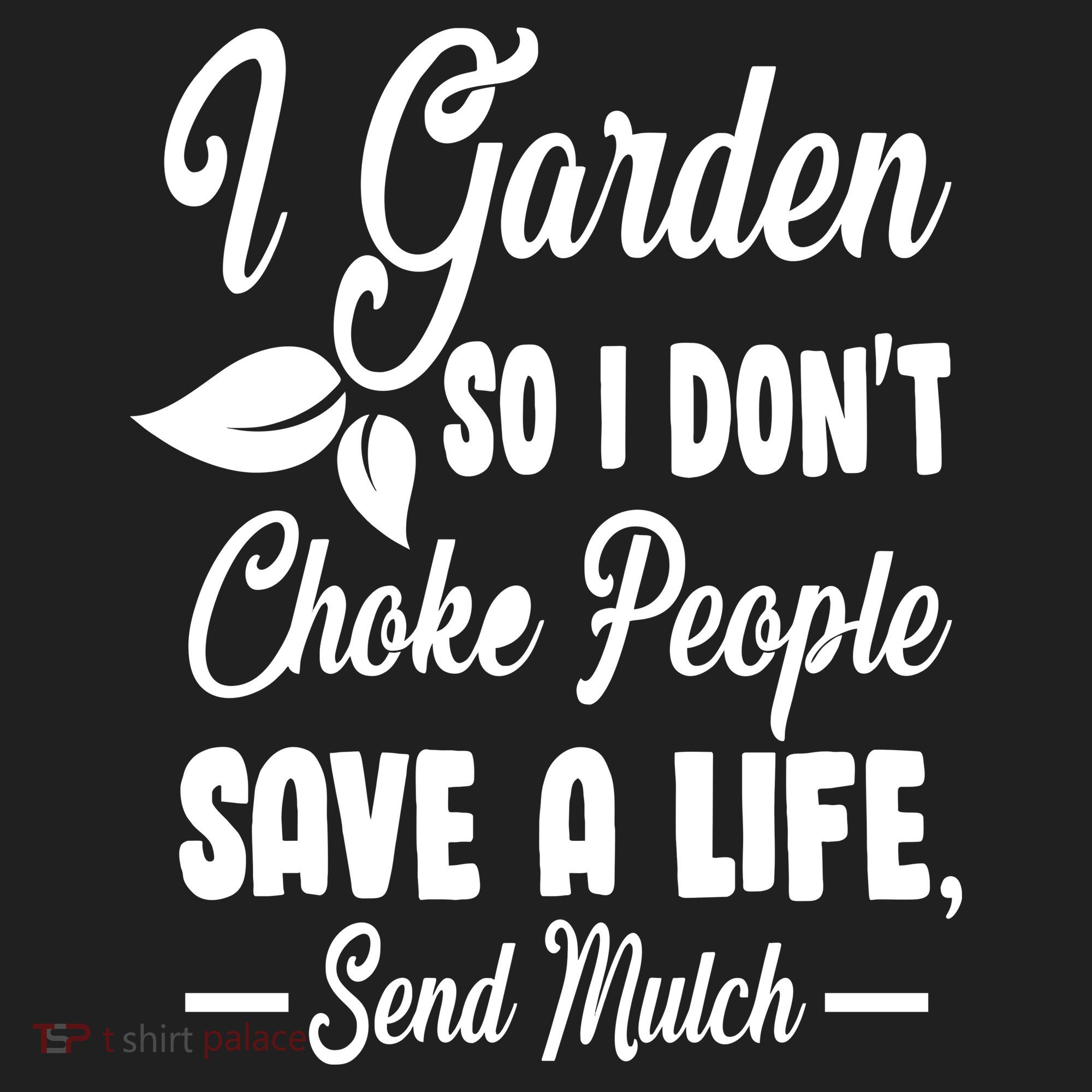 I Garden So I Don't Choke People Hat