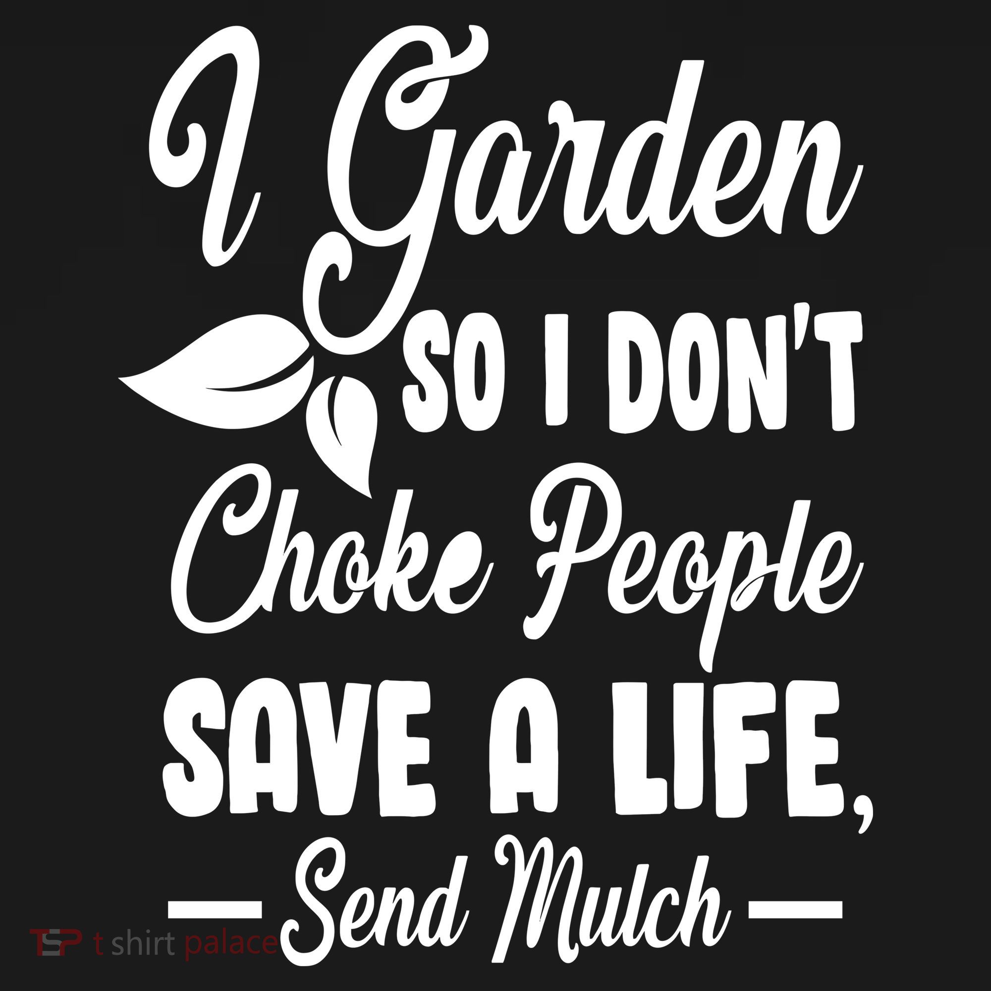 I Garden So I Don't Choke People Visor