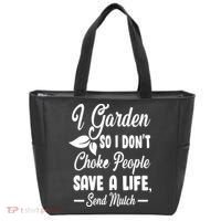 I Garden So I Don't Choke People Tote Bag thumb 0