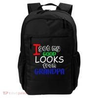 I Get My Looks From Grandpa Backpack thumb 0