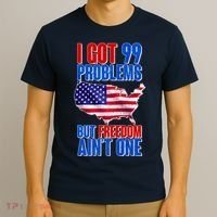 I Got 99 Problem But Freedom Ain't One T-Shirt thumb 3