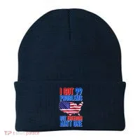 I Got 99 Problem But Freedom Ain't One Beanie thumb 0