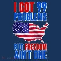I Got 99 Problem But Freedom Ain't One Toddler Hoodie thumb 2