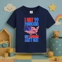 I Got 99 Problem But Freedom Ain't One Toddler T-Shirt thumb 3
