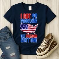 I Got 99 Problem But Freedom Ain't One Women's T-Shirt thumb 3
