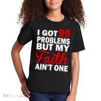 I Got 99 Problems But My Faith Ain't One Kids T-Shirt thumb 2