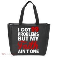 I Got 99 Problems But My Faith Ain't One Tote Bag thumb 0
