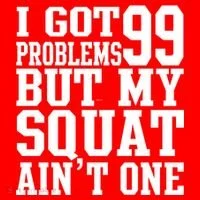 I Got 99 Problems But My Squat Ain't One Doggie Tank thumb 4