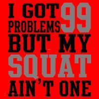 I Got 99 Problems But My Squat Ain't One Santa Hat thumb 1