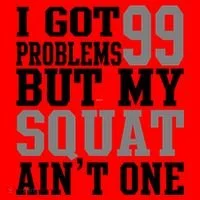 I Got 99 Problems But My Squat Ain't One Santa Hat thumb 1