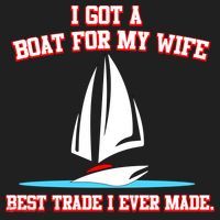 I Got A Boat For My Wife Best Trade I Ever Made Beanie thumb 2