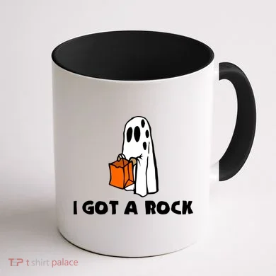 I Got A Rock Coffee Mug back
