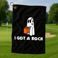 I Got A Rock Golf Towel thumb 1