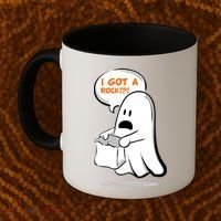 I Got A Rock!?! Halloween Ghost Trick or Treat Coffee Mug thumb 2