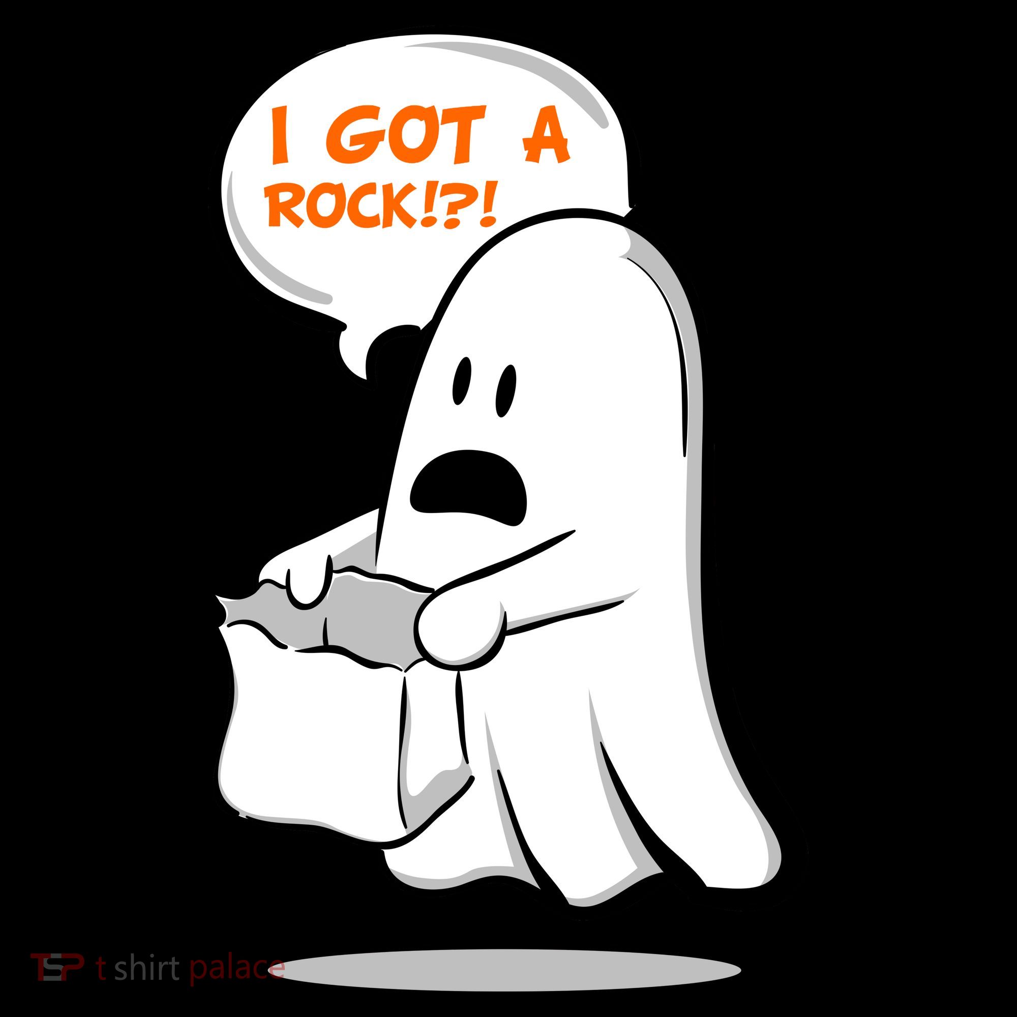 I Got A Rock!?! Halloween Ghost Trick or Treat Coffee Mug