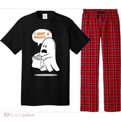 I Got A Rock!?! Halloween Ghost Trick or Treat Pajama Set