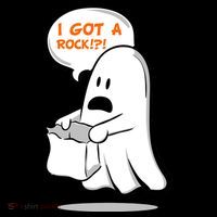 I Got A Rock!?! Halloween Ghost Trick or Treat Women's Hoodie thumb 2