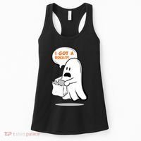 I Got A Rock!?! Halloween Ghost Trick or Treat Women's Tank Top thumb 0