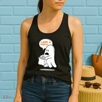 I Got A Rock!?! Halloween Ghost Trick or Treat Women's Tank Top thumb 2