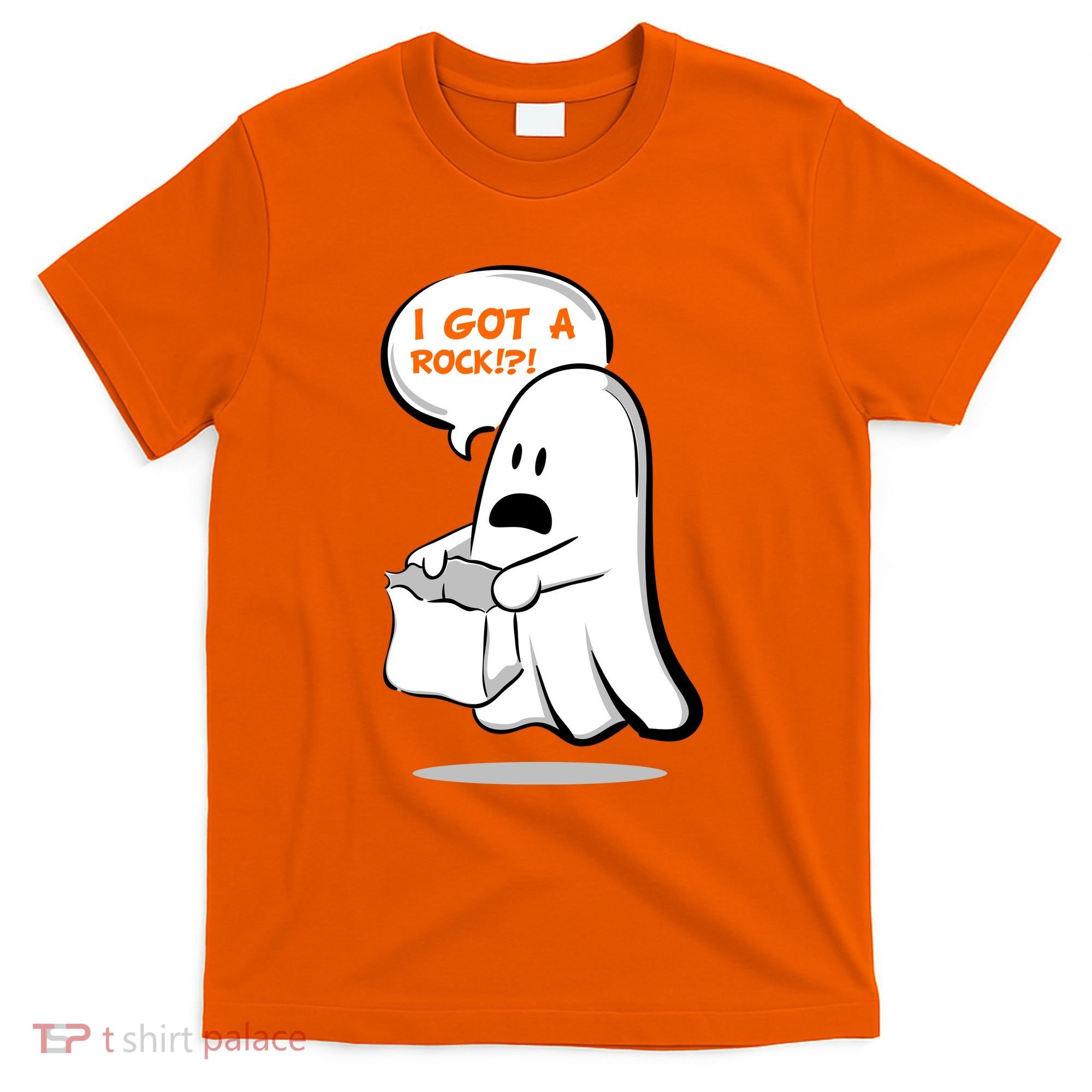 I Got A Rock!?! Halloween Ghost Trick or Treat T-Shirt