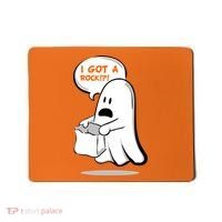 I Got A Rock!?! Halloween Ghost Trick or Treat Mousepad thumb 0