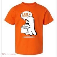 I Got A Rock!?! Halloween Ghost Trick or Treat Toddler T-Shirt thumb 0