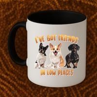 I Got Friends In Low Places Dogs Coffee Mug thumb 2
