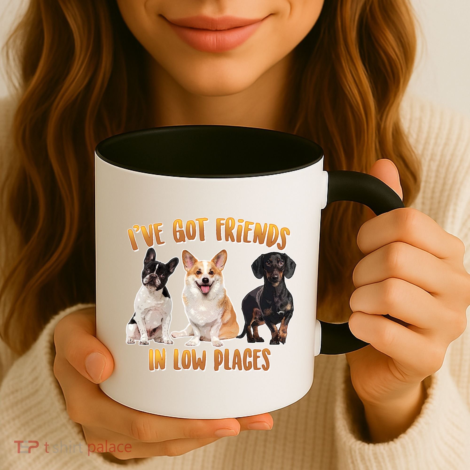 I Got Friends In Low Places Dogs Coffee Mug