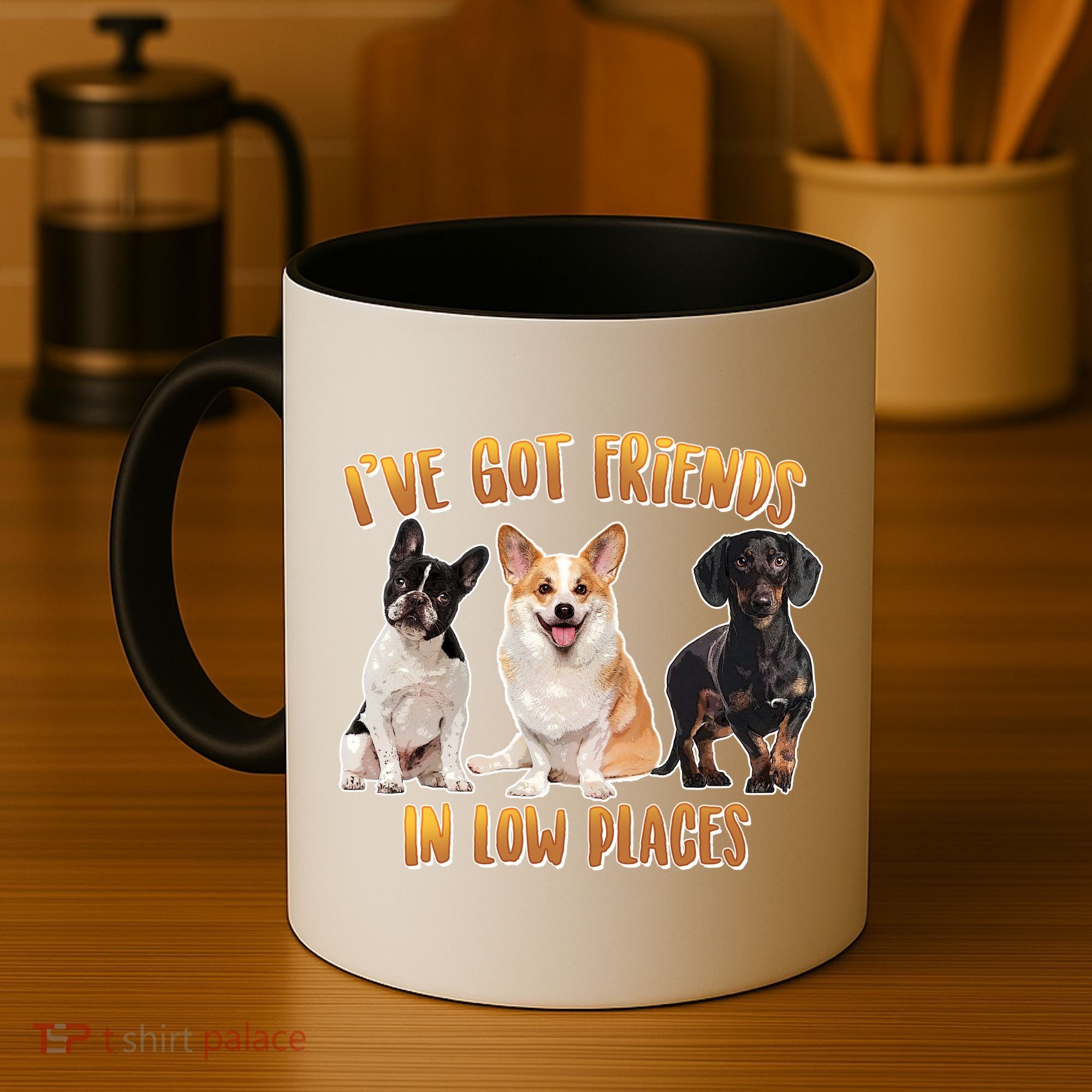 I Got Friends In Low Places Dogs Coffee Mug