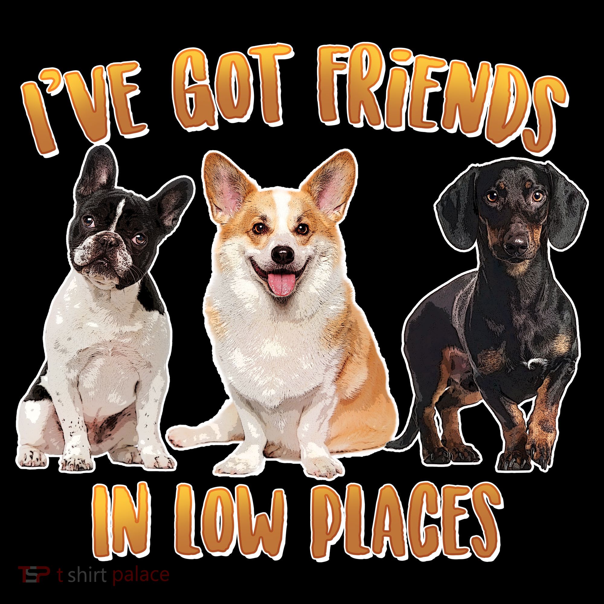 I Got Friends In Low Places Dogs Coffee Mug