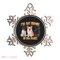 I Got Friends In Low Places Dogs Ornament thumb 0