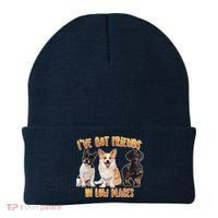I Got Friends In Low Places Dogs Beanie thumb 0