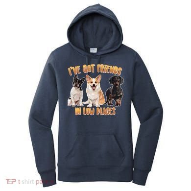 I Got Friends In Low Places Dogs Women's Hoodie