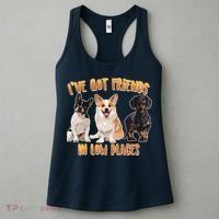 I Got Friends In Low Places Dogs Women's Tank Top thumb 3