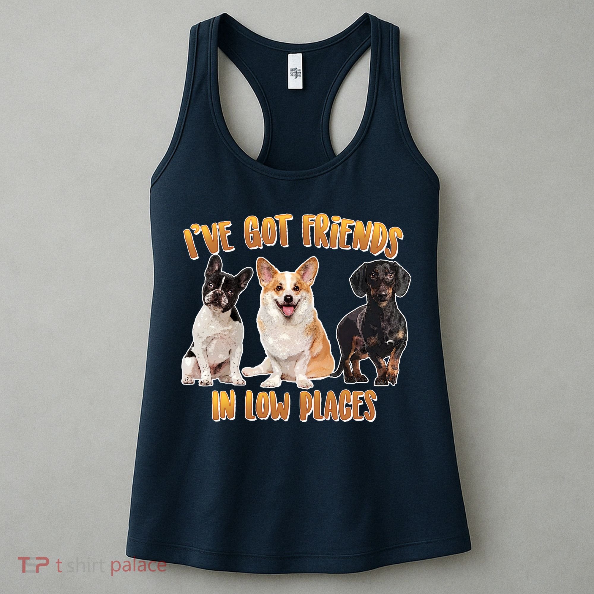 I Got Friends In Low Places Dogs Women's Tank Top
