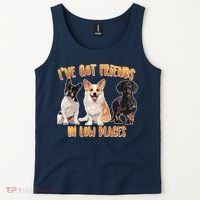 I Got Friends In Low Places Dogs Tank Top thumb 2