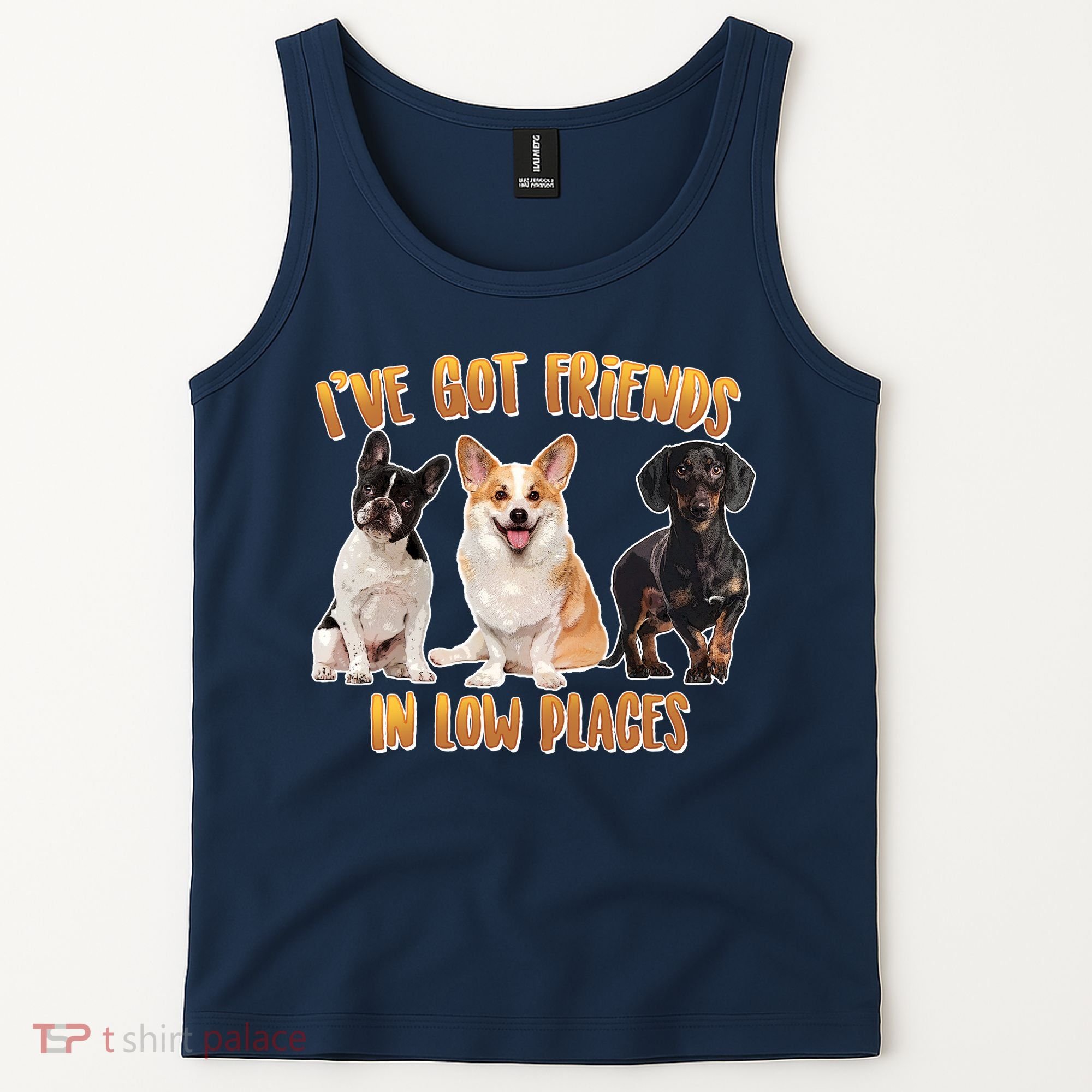 I Got Friends In Low Places Dogs Tank Top