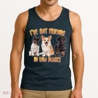 I Got Friends In Low Places Dogs Tank Top thumb 3
