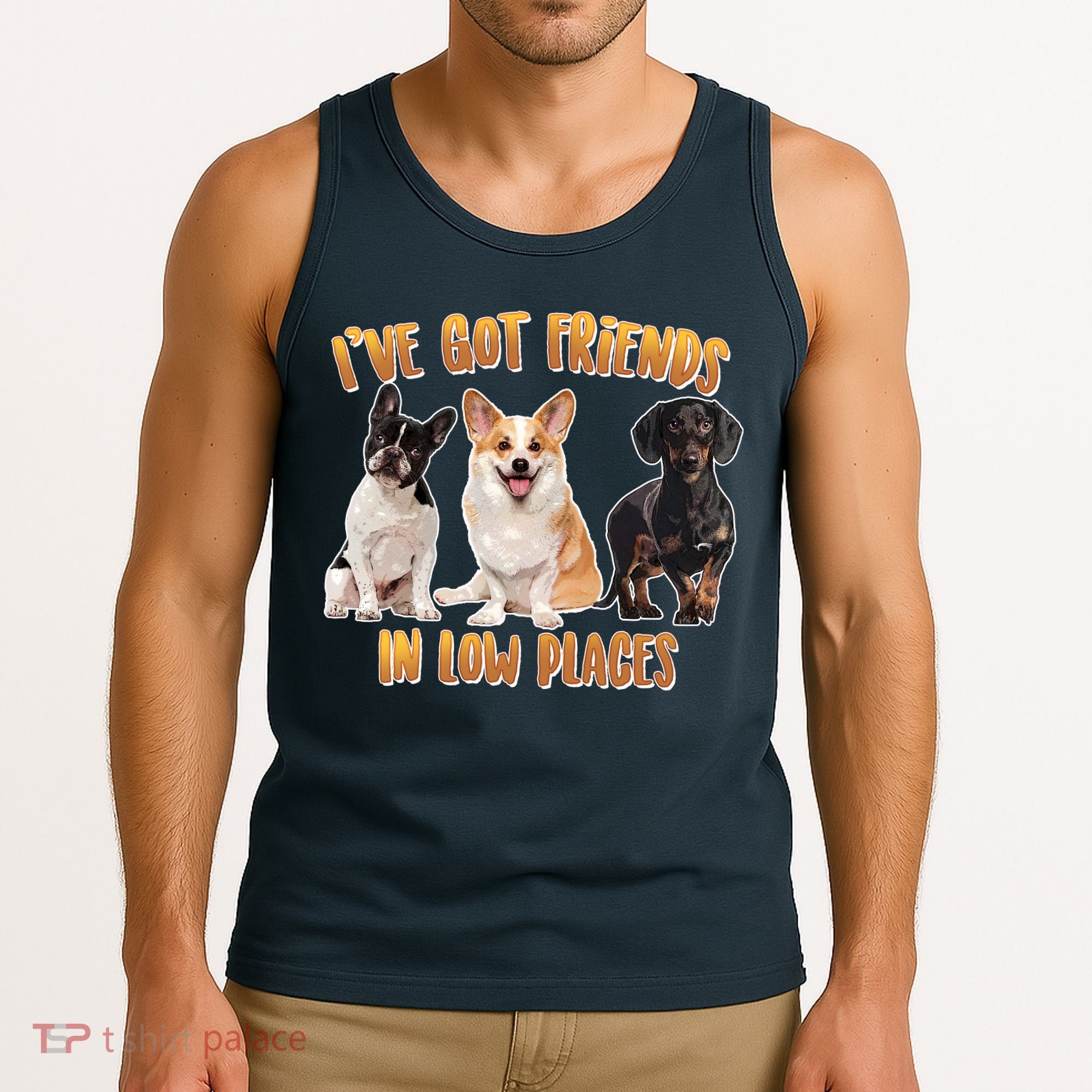 I Got Friends In Low Places Dogs Tank Top