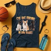 I Got Friends In Low Places Dogs Tank Top thumb 4