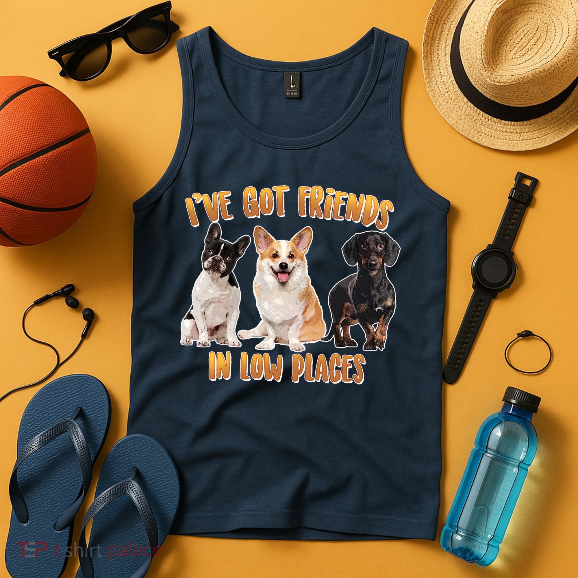 I Got Friends In Low Places Dogs Tank Top