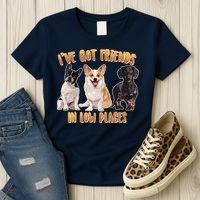 I Got Friends In Low Places Dogs Women's T-Shirt thumb 3
