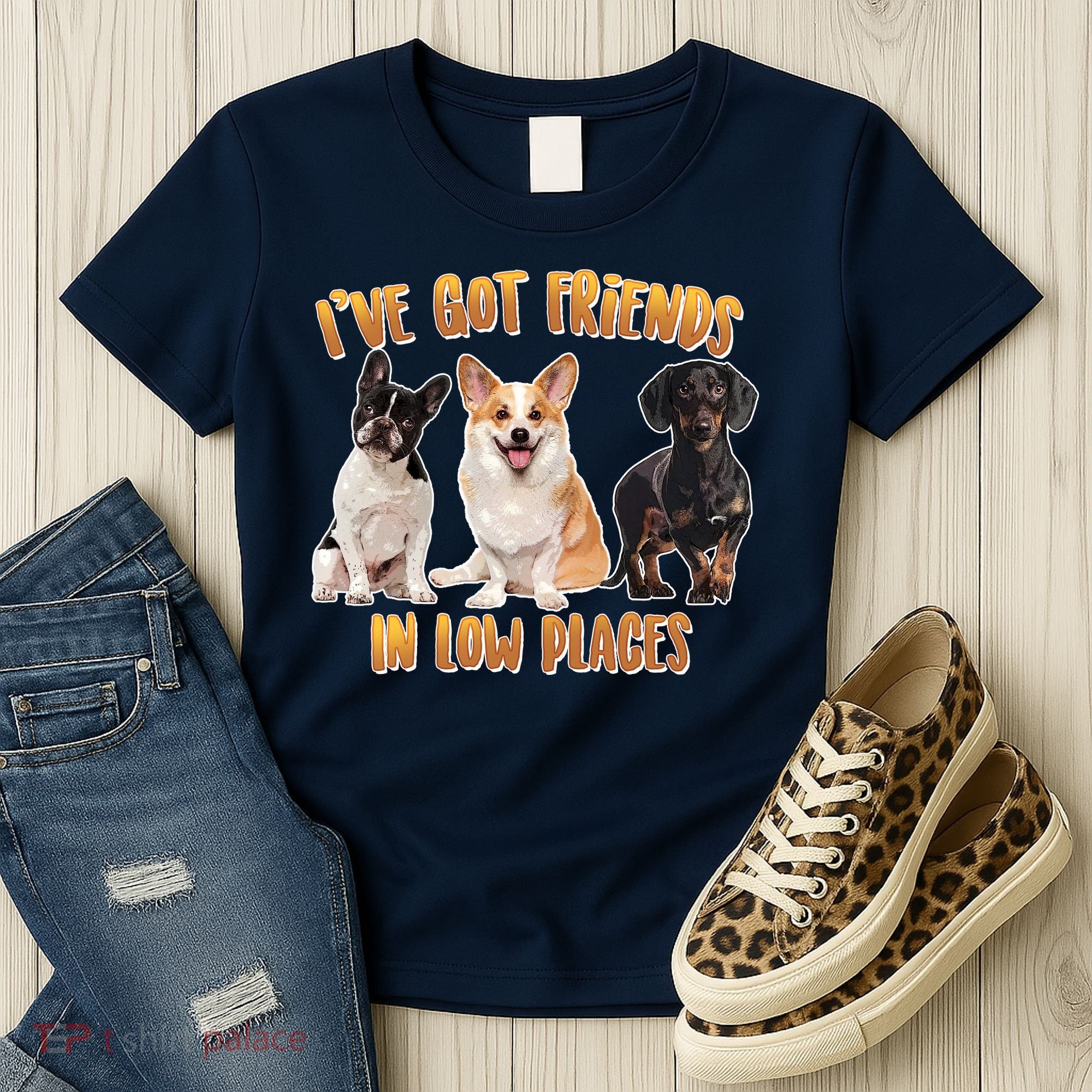 I Got Friends In Low Places Dogs Women's T-Shirt