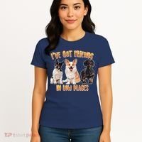 I Got Friends In Low Places Dogs Women's T-Shirt thumb 4