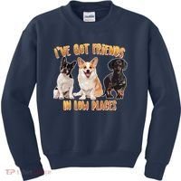 I Got Friends In Low Places Dogs Kids Sweatshirt thumb 0
