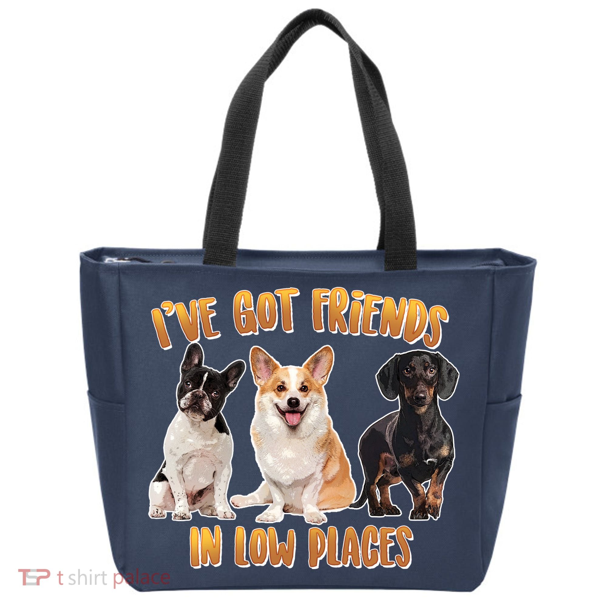 I Got Friends In Low Places Dogs Tote Bag